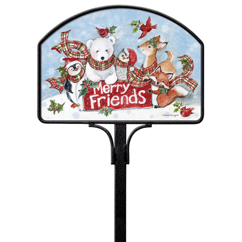 North Pole Friends Yard DeSign slide 