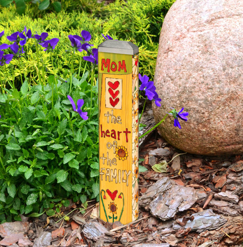 Heart of the Family 13" Mini Art Pole slide 