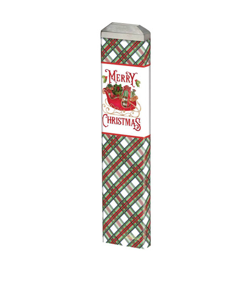 Tartan Sleigh 13" Mini Art Pole slide 