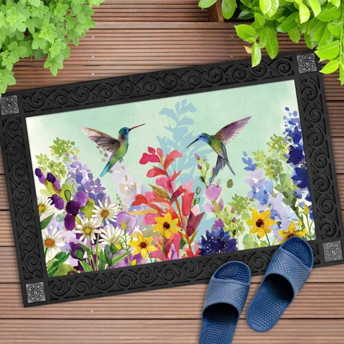 Spring Hummingbirds MatMate slide 