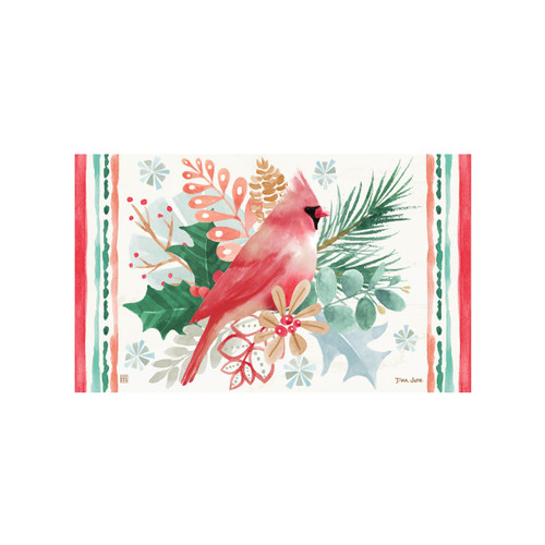 Christmas Cardinal Spray MatMate slide 