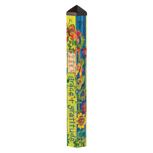 Grace & Gratitude 40" Art Pole slide 
