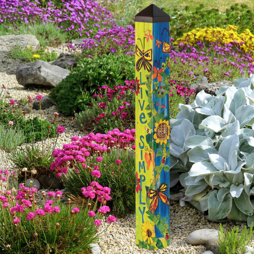 Grace & Gratitude 40" Art Pole slide 