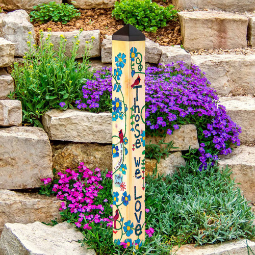 Walk Beside Us 40" Art Pole slide 