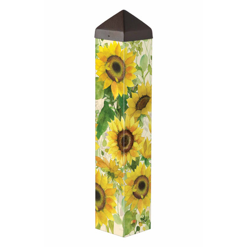 Gathering Sunflowers 20" Art Pole slide 