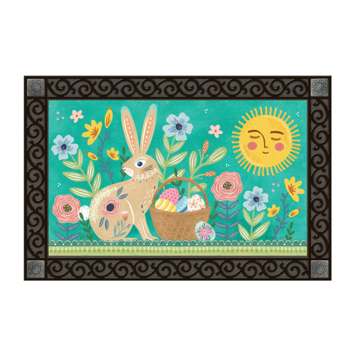 Folk Easter Bunny MatMate slide 