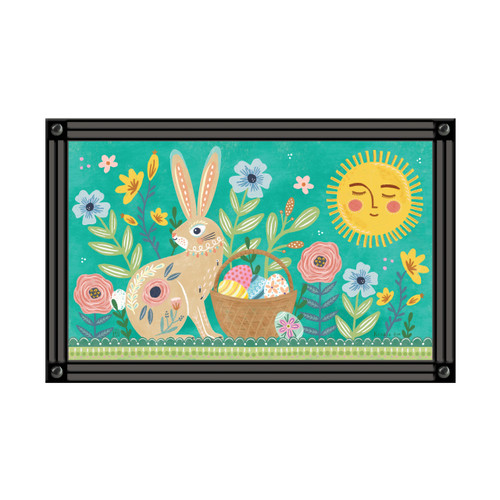 Folk Easter Bunny MatMate slide 