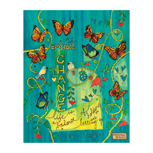 Accepting Change 20" Art Pole slide 
