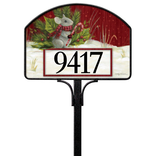 Christmas Mouse Yard DeSign slide 