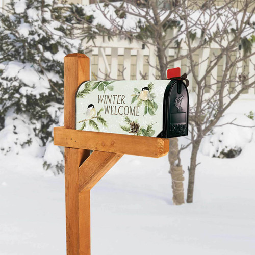 Winter Chickadee MailWrap slide 