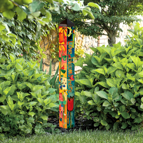 Love Garden 40" Art Pole slide 