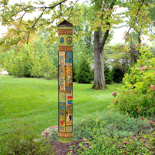 Peace and Harmony 60" Art Pole slide 