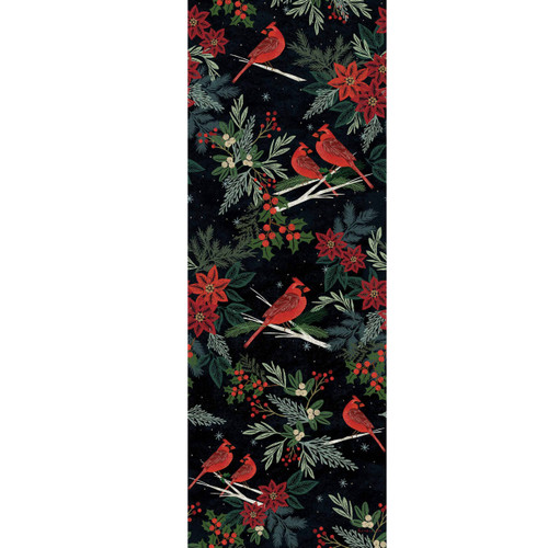Cardinals and Berries 60" Art Pole slide 