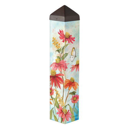 Flowers for Mom 20" Art Pole slide 