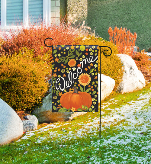Autumn Meadow Garden Flag slide 