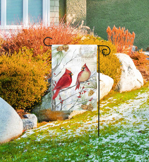 Northern Cardinals Garden Flag slide 