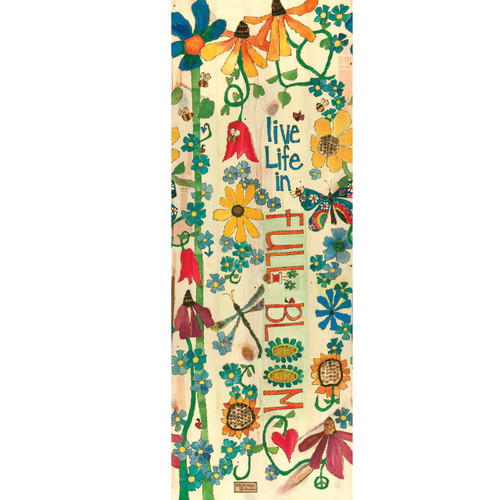 Life in Full Bloom 60" Art Pole slide 