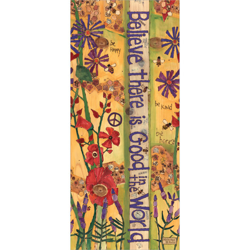 Believe There is Good 16" Mini Art Pole slide 