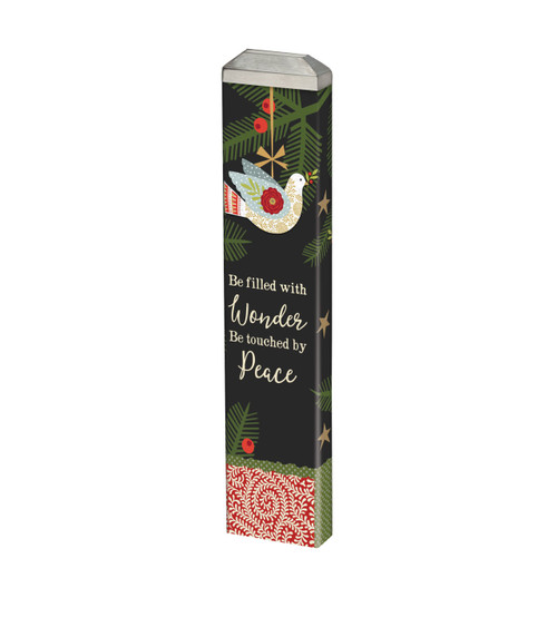 Wonder and Peace 13" Mini Art Pole slide 