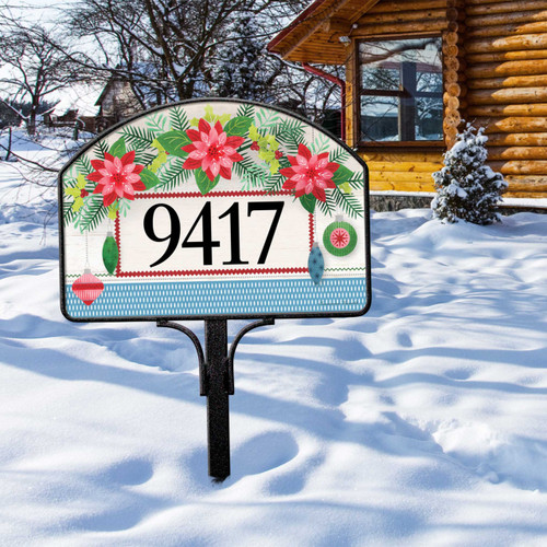 Christmas Stockings Yard DeSign slide 