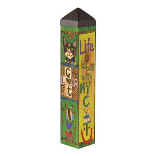 Lessons from my Cat 20" Art Pole slide 