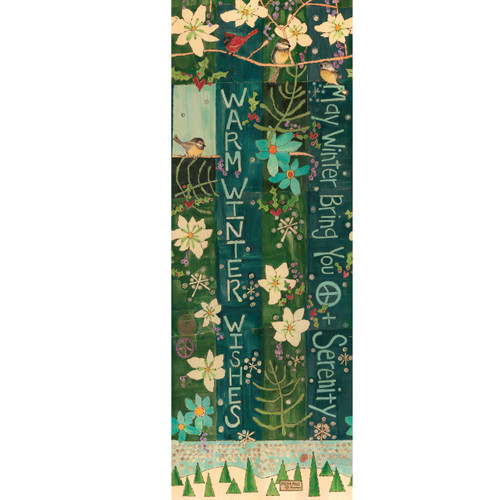 Warm Winter Wishes 60" Art Pole slide 
