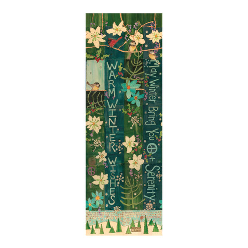 Warm Winter Wishes 60" Art Pole slide 