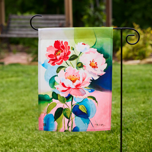 Peony Bouquet Garden Flag slide 