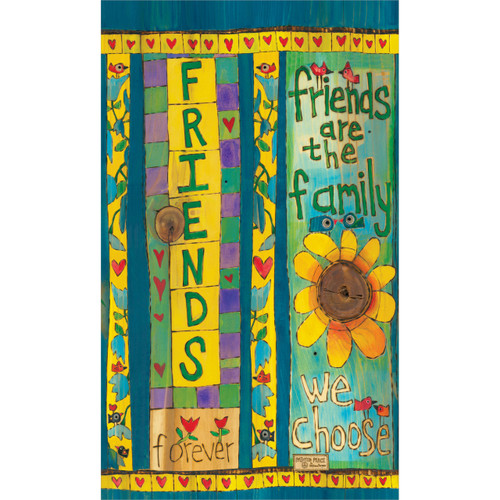 Choose Your Friends 13" Mini Art Pole slide 