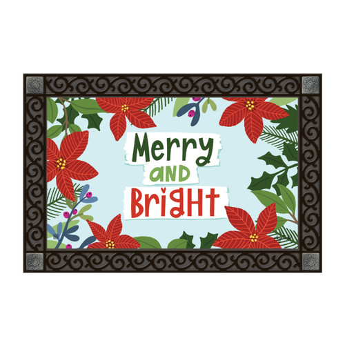 Bright Poinsettias MatMate slide 