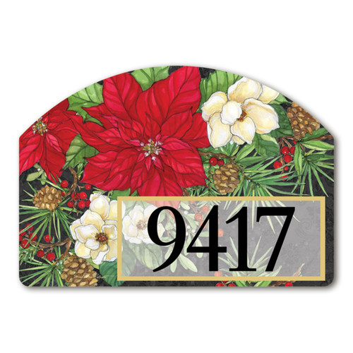 Holiday Floral Yard DeSign slide 