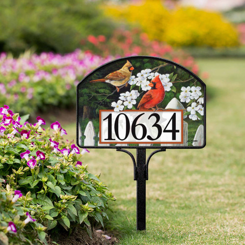 Dogwood Cardinals Yard DeSign slide 