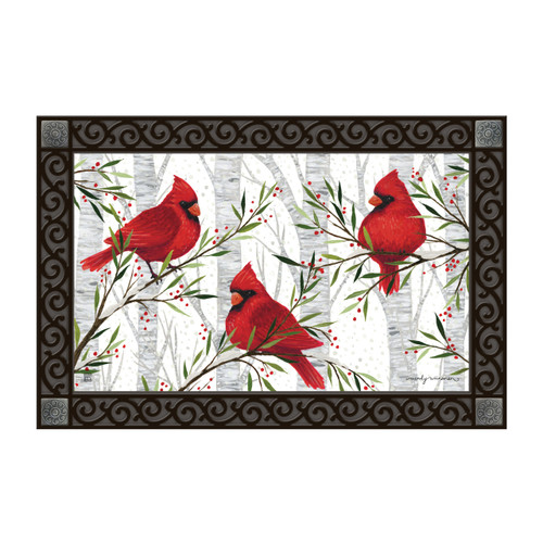 Cardinals in Birch MatMate slide 