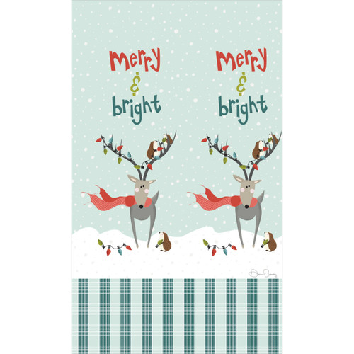 Merry and Bright Lights 13" Mini Art Pole slide 