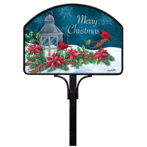 Cardinal Christmas Yard DeSign slide 