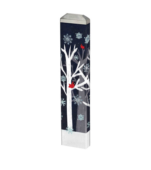 Winter Trees 13" Mini Art Pole slide 