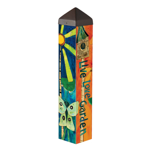 Love Garden 20" Art Pole slide 