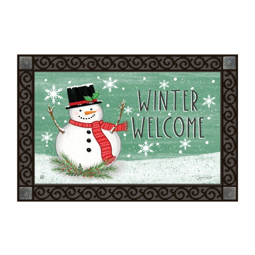 Winter Welcome MatMate slide 