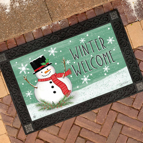 Winter Welcome MatMate slide 