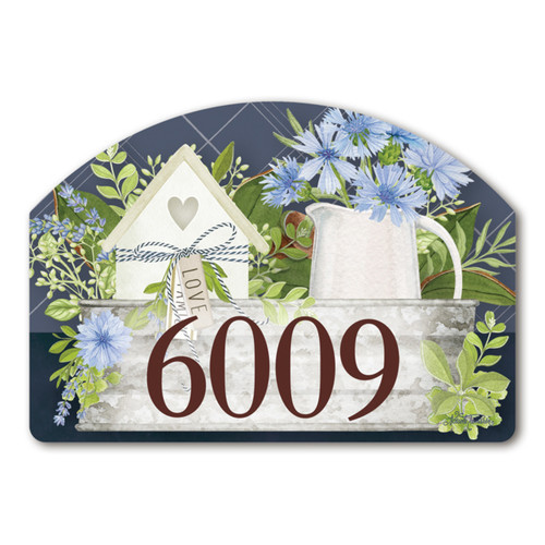 Farmhouse Flowers Yard DeSign slide 