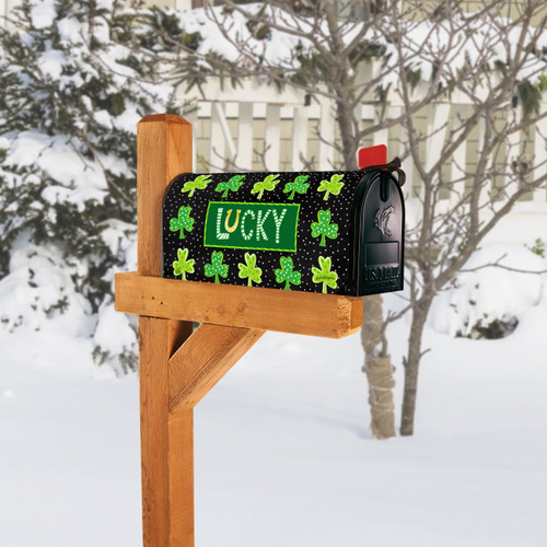 Lucky Horse Shoe & Shamrocks MailWrap slide 