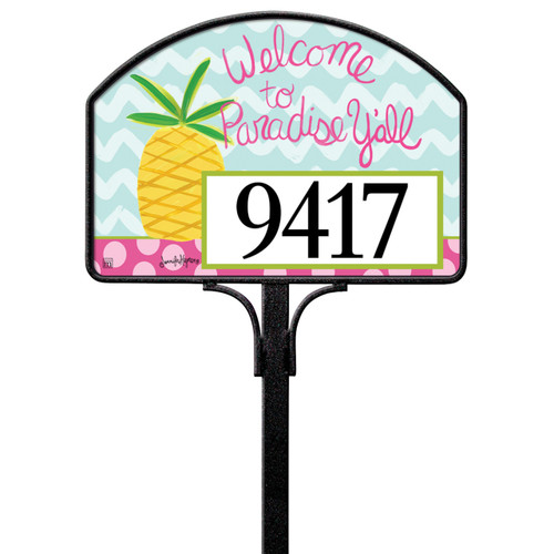 Pineapple Paradise Yard DeSign slide 
