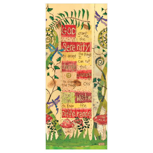 Serenity Prayer 40" Art Pole slide 