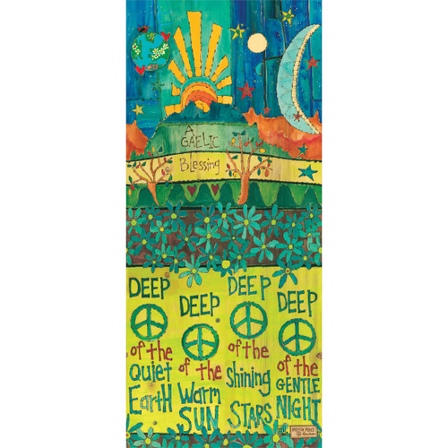 Gaelic Blessing 16" Mini Art Pole slide 
