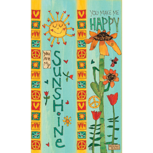 You Are My Sunshine 13" Mini Art Pole slide 