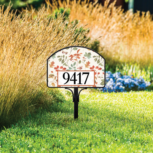 Autumn in Nature Yard DeSign slide 