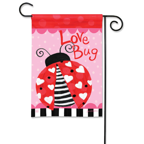 Lady Love Bug Garden Flag slide 