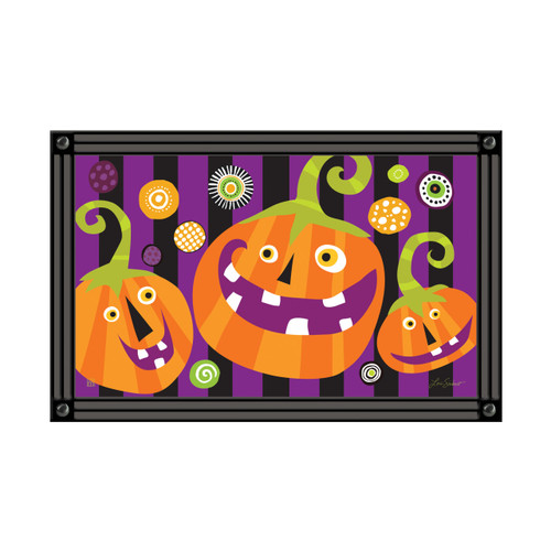 Halloween Pumpkins Trio MatMate slide 