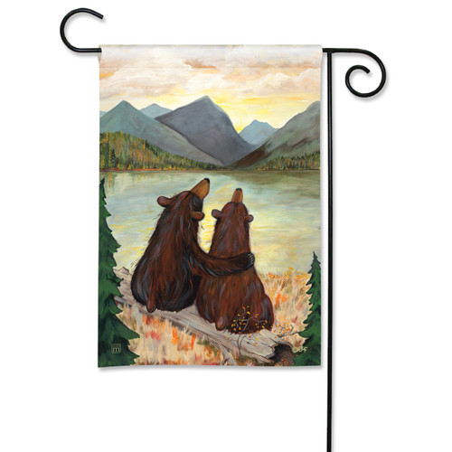 Bearfoots, Sunset Bears Garden Flag slide 