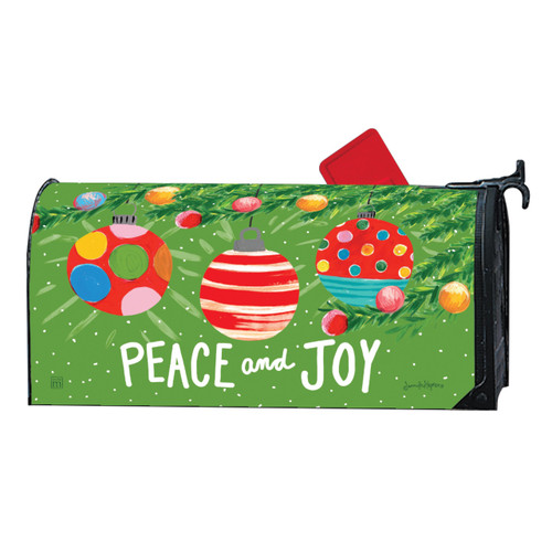 Peace and Joy Ornaments MailWrap slide 